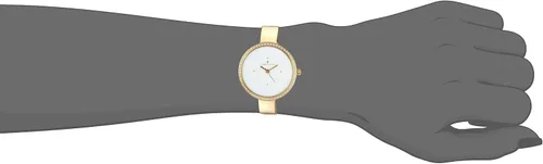 Vista 2 de Christian Van Sant Reloj de cuarzo dorado con pantalla analógica CV0222 Reign para mujer, Oro, Classic