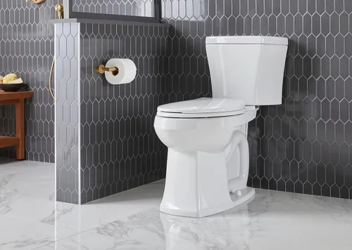 Vista 4 de Gerber Parma D446258BB - Portarrollos de papel higiénico montado en la pared, estilo moderno, doble poste para baño (bronce cepillado)