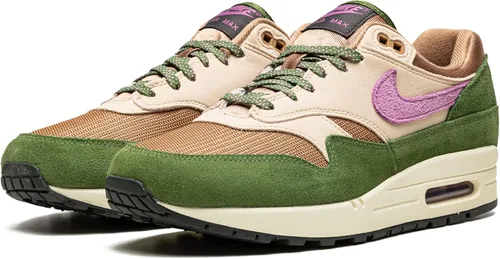 Vista 3 de Nike Air Max 1 NH DR9773 300 Treeline para hombre, talla 10, TreelineLight Bordeaux-dark D, 10