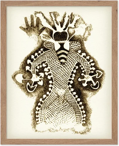 Vista 58 de Poster Master Póster astrológico clásico, impresión de ciencia vintage, regalo para artistas, amigos, el antiguo zodiaco de Egipto, rueda