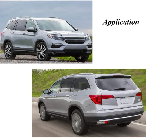 Vista 3 de Rieles laterales para portaequipajes Honda Pilot 2016 2017 2018 2019 2020 2021