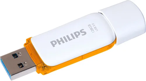 Vista 9 de Philips SU000710 32 GB USB 3.0 Snow Pen Drive - Negro, 100MB/s
