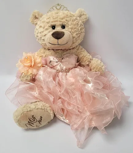 Vista 19 de KINNEX COLLECTIONS SINCE 1997 20" Quince Anos Quinceanera Last Doll Osito de peluche con vestido (pieza central) ~ ARC16832-4R (azul bebé)