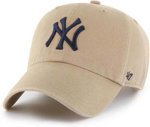 Vista 17 de 47 Brand MLB Primary Logo Clean Up Adjustable Strap Baseball Dad Hat Cap, Adult