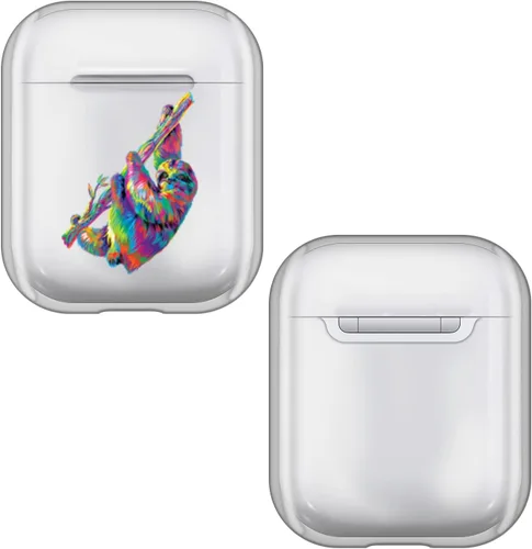 Vista 18 de Head Case Designs P.D. Moreno - Funda de carga de cristal duro transparente con licencia oficial de P.D. Moreno, con diseño de animales