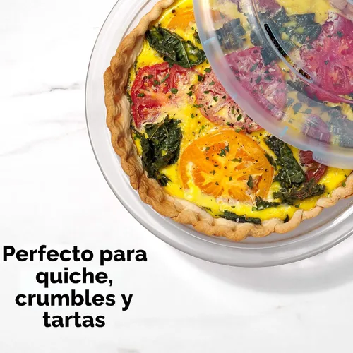 Vista 4 de OXO Good Grips PLATO DE PASTEL DE VIDRIO CON TAPA