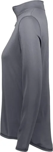 Vista 3 de Augusta Sportswear - Sudadera con cremallera corta para mujer, absorbe la humedad