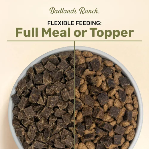 Vista 5 de BADLANDS RANCH por Katherine Heigl – Comida para perros de cordero y venado completa secada al aire con superalimentos – Alto contenido en proteínas