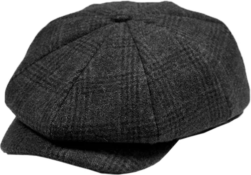 Vista 9 de POUDAY Gorra de Newsboy para Hombre - Sombrero de Cabbie Irlandés - Gorra Plana de Invierno