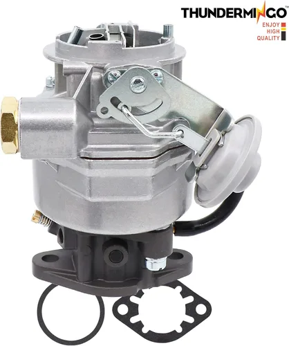 Vista 8 de Nuevo Carburador de 1 Barril para Chevrolet Chevy C10 C20 C30 194 230 250 Motor de 6 Cilindros 1963-1967 Carburador para Camioneta GMC Pickup Panel