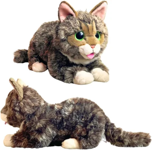 Vista 3 de Cuddle Barn - Lil BUB Peluche de gatito suave y adorable, juguete de animal de peluche, 10 pulgadas