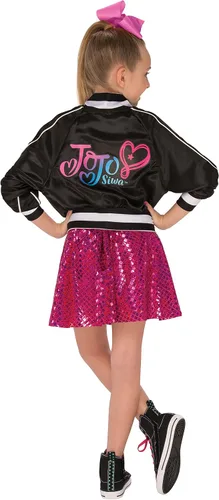 Vista 2 de Rubies Chaqueta de disfraz de Jojo Siwa, L, Multicolor