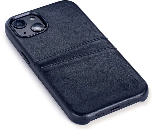 Vista 9 de Dockem Funda tipo cartera para iPhone 13 con placa de metal integrada para montaje magnético y 2 bolsillos para tarjetas de crédito: Exec M2, piel
