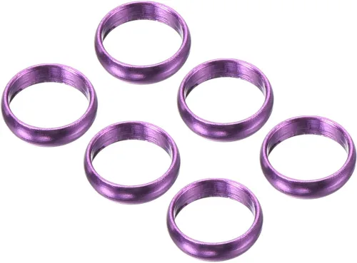 Vista 7 de PATIKIL Anillo de eje de dardo, accesorios de aluminio del anillo O del dardo para los ejes del plástico y de nylon