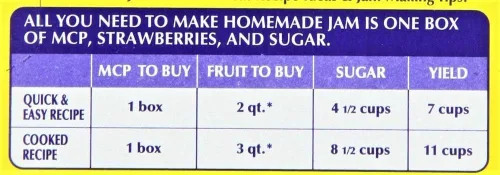 Vista 4 de Sure-Jell MCP - Pectina de frutas prémium para mermeladas caseras, gelatinas y conservas, espesante de frutas y agente gelificante, fórmula