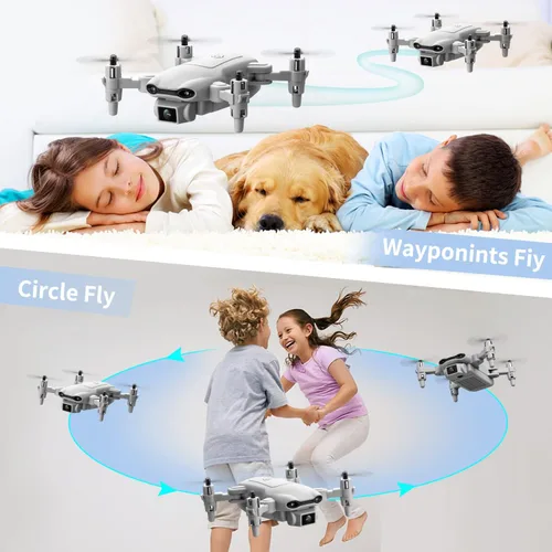 Vista 4 de Mini Drone DRONEEYE 4DV9 con cámara HD 1080P para niños, video en vivo FPV, cuadricóptero RC para adultos, principiantes, juguetes, regalos