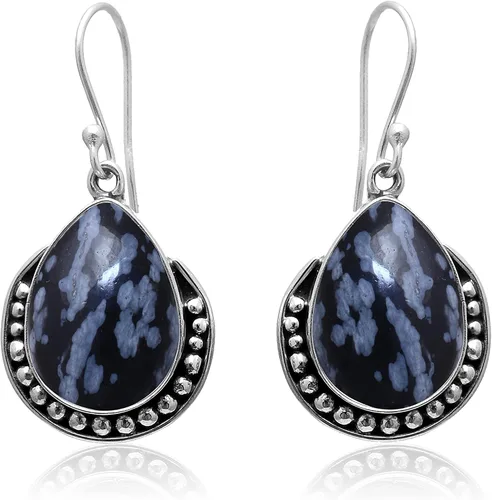 Vista 29 de Veracity Jewelry - Aretes de plata de ley con piedras preciosas para mujeres y niñas, regalo para su cumpleaños, aniversario, esposa, mamá, novia