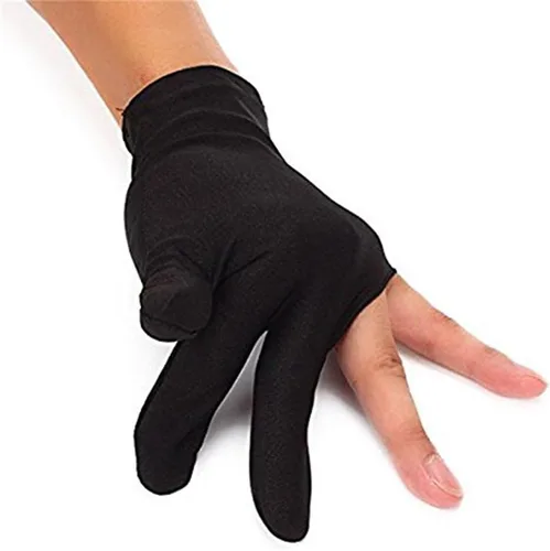 Vista 2 de MagicW - Guante de billar con 3 dedos, guantes de billar, accesorios de billar, taco de billar, 3 pares