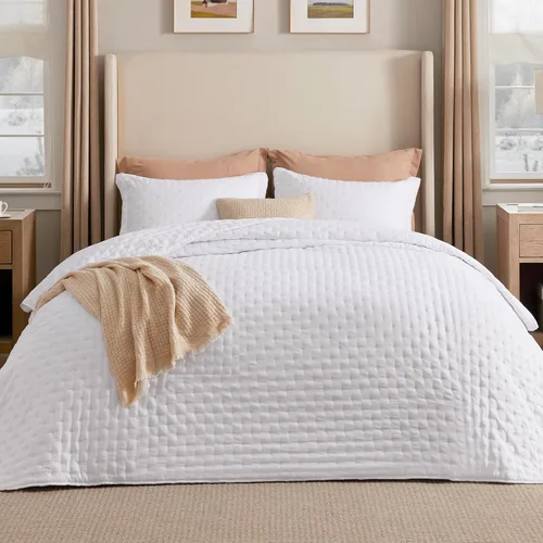 Vista 38 de Bedsure Edredón individual – Ropa de cama ultrasuave individual XL para decoración de dormitorio, edredón ligero para todas las estaciones, colcha