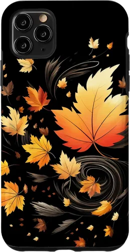 Vista 13 de Fall Season Autumn Leaves Thanksgiving Case for iPhone 17