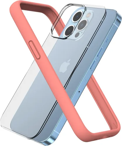 Vista 8 de Funda protectora compatible con iPhone 13 Pro Max de 6.7 pulgadas, protección de borde elevado, antihuellas, antihuellas, funda protectora suave