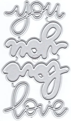 Vista 28 de DzIxY Amazing Words - Troqueles de corte de metal para hacer tarjetas, troquelados de papel en relieve, plantillas para máquina de álbumes
