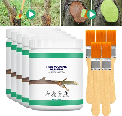 Vista 10 de Sellador para heridas de árbol, sellador para poda de árboles, suministros para injertos de árboles, pasta curativa para heridas de árbol, pasta