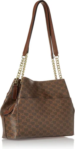 Vista 2 de Karl Lagerfeld Paris Bolso Hobo para mujer, WtBk Multi, talla única de EE. UU, WtBk Multi