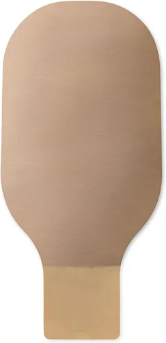 Vista 2 de New Image Drenable 12"L 2pc Sistema Colostomía Bolsa 12 Pulgadas Longitud 18124, 10 Ct