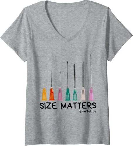 Vista 6 de Camiseta divertida de enfermería CNA Nurse Life con cuello en V para mujer, Verde