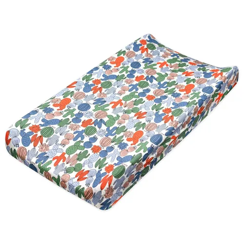 Vista 12 de HonestBaby Funda para cambiador de algodón orgánico, Puntos y Guiones, Talla única