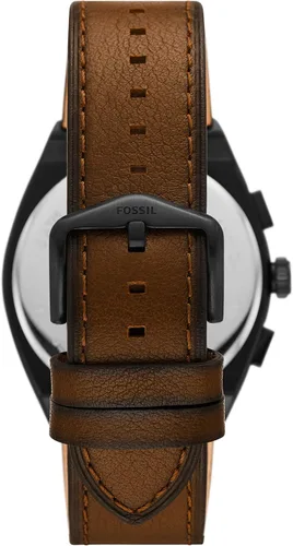 Vista 3 de Fossil Everett - Reloj cronógrafo de cuarzo de acero inoxidable para hombre, Everett FS5879 - Reloj cronógrafo de acero inoxidable de 0.709in