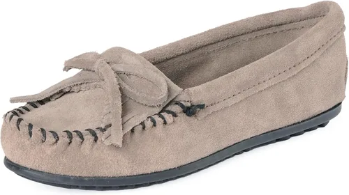 Vista 13 de Mocasín Minnetonka Kilty de gamuza para mujer Tela Arizona