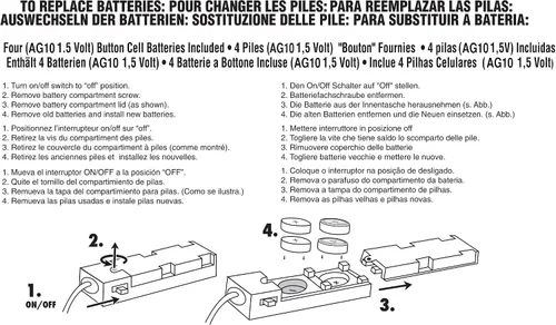 Vista 3 de El caballero de la noche asciende disfraz de Batman para niños, con luces