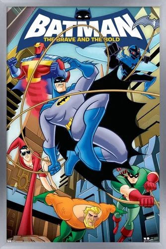 Vista 8 de Trends International DC Comics - Póster de pared de Batman - The Brave and The Bold de 22.375 x 34 pulgadas, versión premium sin marco