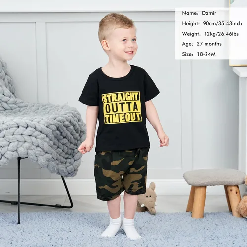 Vista 66 de Conjunto de ropa de verano para bebé y niño, camiseta de manga corta de algodón, pantalones cortos de dinosaurios, conjunto de ropa para niño