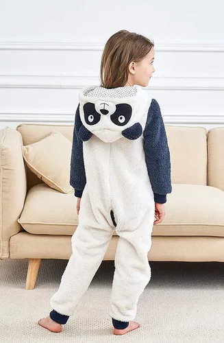 Vista 3 de Adultos Niños Animal Tigre Zorro Venado Cosplay Cosplay Pijamas Ropa de dormir