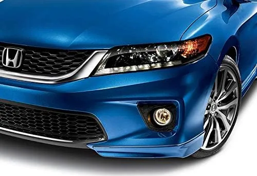Vista 4 de DriftX Performance, Juego de 2 labios para parachoques delantero compatible con Honda Accord 2DR/Coupe 2013-2015, alerón de protección divisor