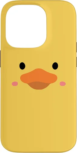 Vista 17 de Funda de pato para iPhone 16 con diseño de pato amarillo