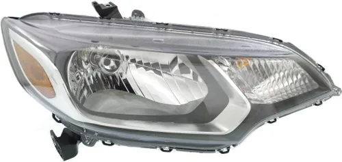 Vista 8 de KarParts360: Para Honda Fit 2015 2016 2017 Conjunto de faros delanteros con bombillas para HO2502160