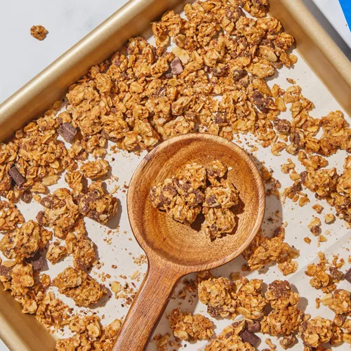 Vista 4 de Purely Elizabeth, Granola de galletas, chispas de chocolate, bolsa de 11 onzas (paquete de 3)