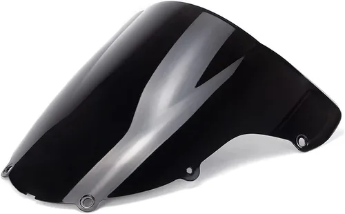Vista 2 de Parabrisas para ZX636 2003 2004 Kawasaki ZX6R Deflector De Viento Parabrisas - Negro