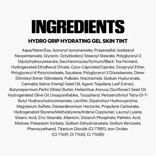 Vista 13 de Milk Makeup Hydro Grip Tinte de Piel en Gel Hidratante – Cobertura Ligera Edificable de 12 Horas con Ácido Hialurónico para un Acabado Natural
