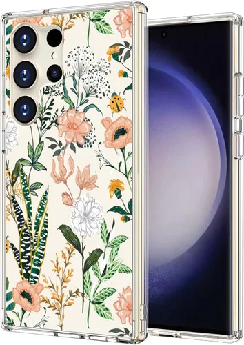 Vista 12 de ICEDIO Funda para Samsung Galaxy S23 Plus, delgada, transparente, con diseños de moda, para niñas y mujeres, funda protectora duradera y resistente