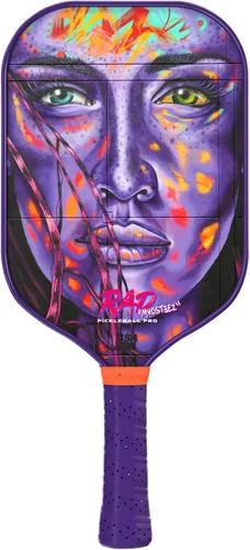 Vista 2 de RAD Pickleball Paddle – USAPA Approved Pickleball Racket – Fiberglass Surface with Spin Grit Tech – Carbon Fiber Pickleball Paddle for Power &