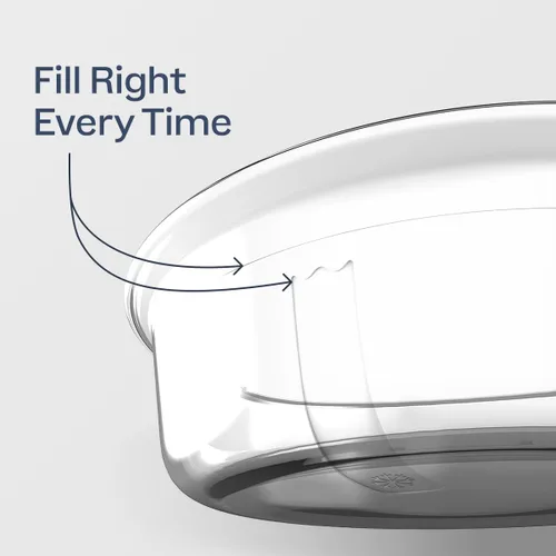 Vista 5 de Tupperware Voila Vidrio XL Rectangular para Almacenamiento de Alimentos – Cazuela Hermética, 3.2 qt / 3 L