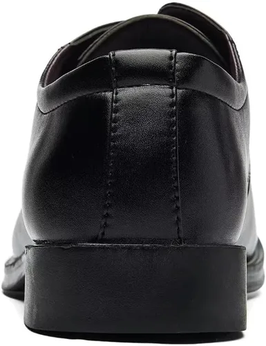 Vista 4 de Zapatos de vestir Oxford modernos formales para hombre, para negocios, boda, trabajo, con cordones, Derby