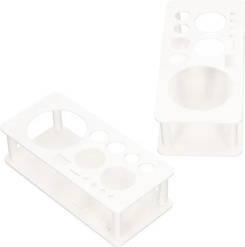Vista 9 de TOPINCN Kit de coctelera para barman de plástico, ahorro de espacio, organiza almacenamiento, soporte para herramientas de bartender, barra