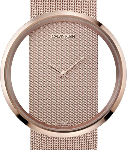 Vista 6 de Calvin Klein Reloj de pulsera de malla para mujer Glam