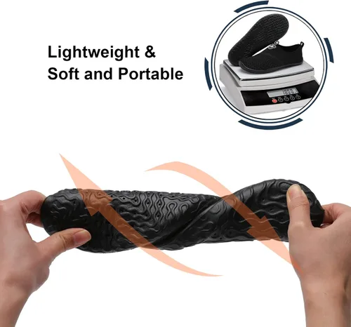 Vista 5 de Spesoul Zapatos acuáticos transpirables de secado rápido para mujer y hombre, calcetines acuáticos suaves para senderismo, natación, playa, surf